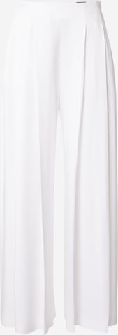 BOSS Wide Leg Laskoshousut 'Tetosa' värissä valkoinen: etupuoli