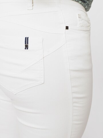 Persona by Marina Rinaldi Slim fit Pants 'Rafia' in White