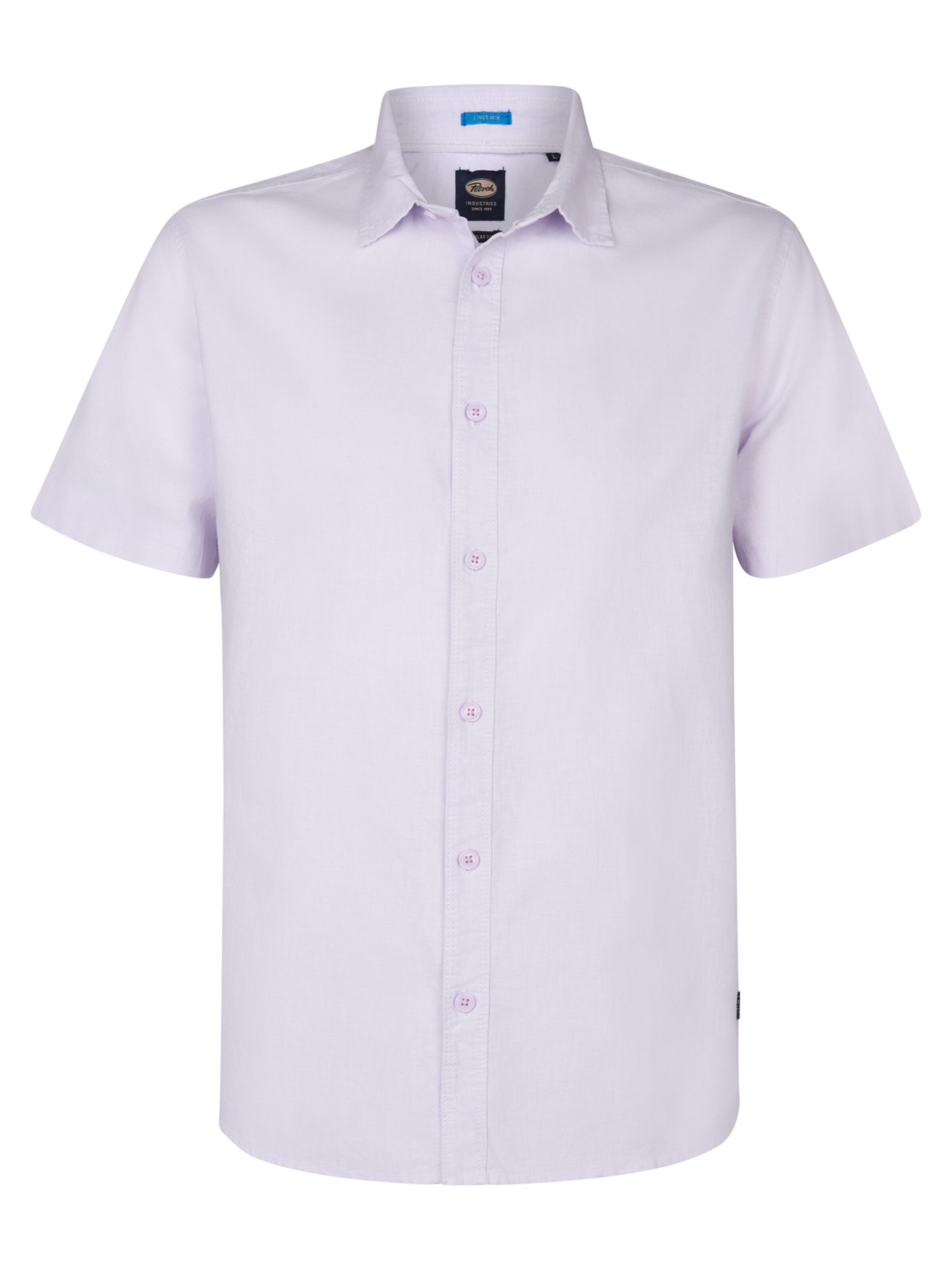 Petrol Industries Πουκάμισο 'Oceanbreeze' σε λιλά: μπροστά