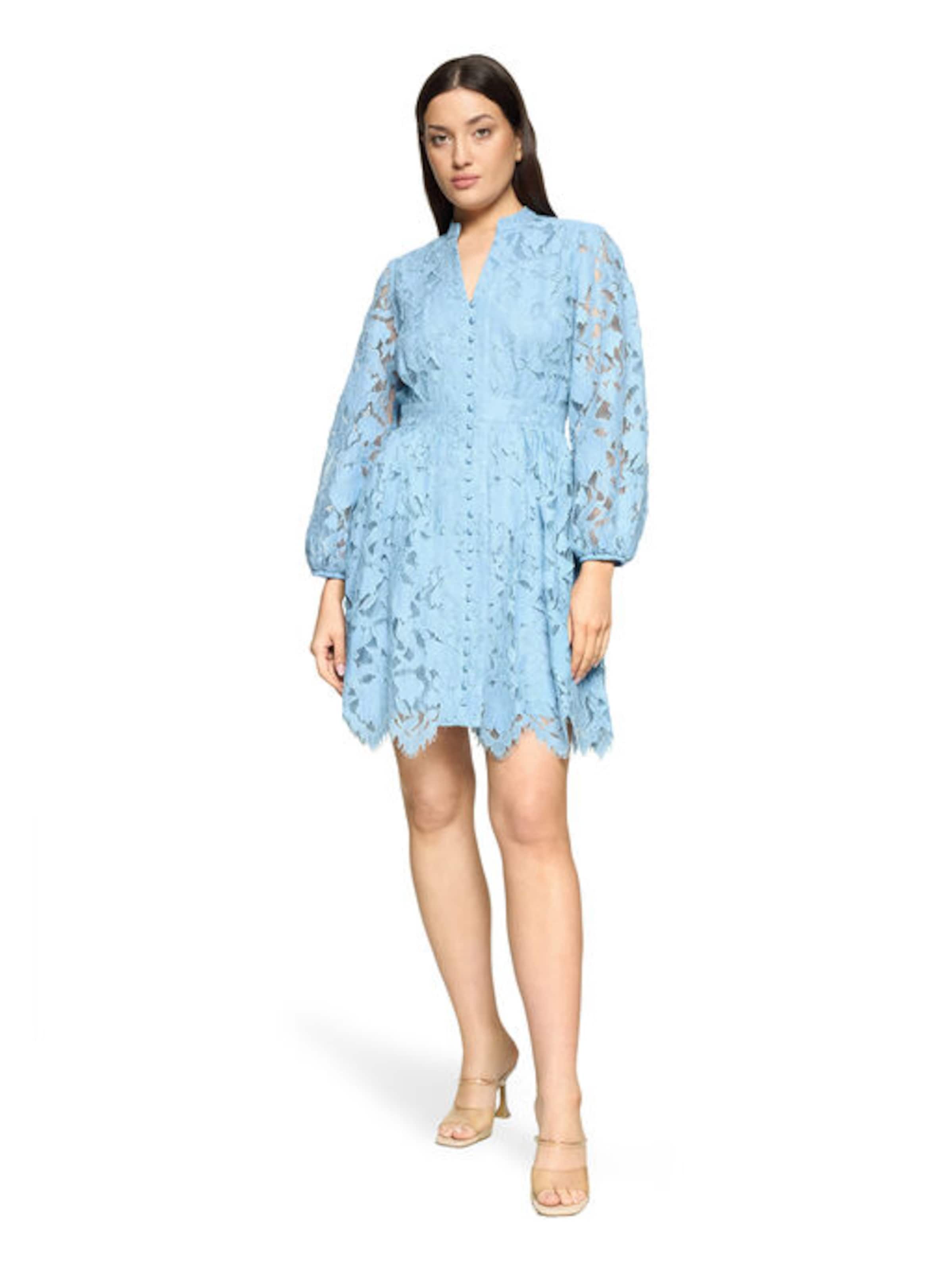 Vera Mont Spitzenkleid mit Spitze in Blau