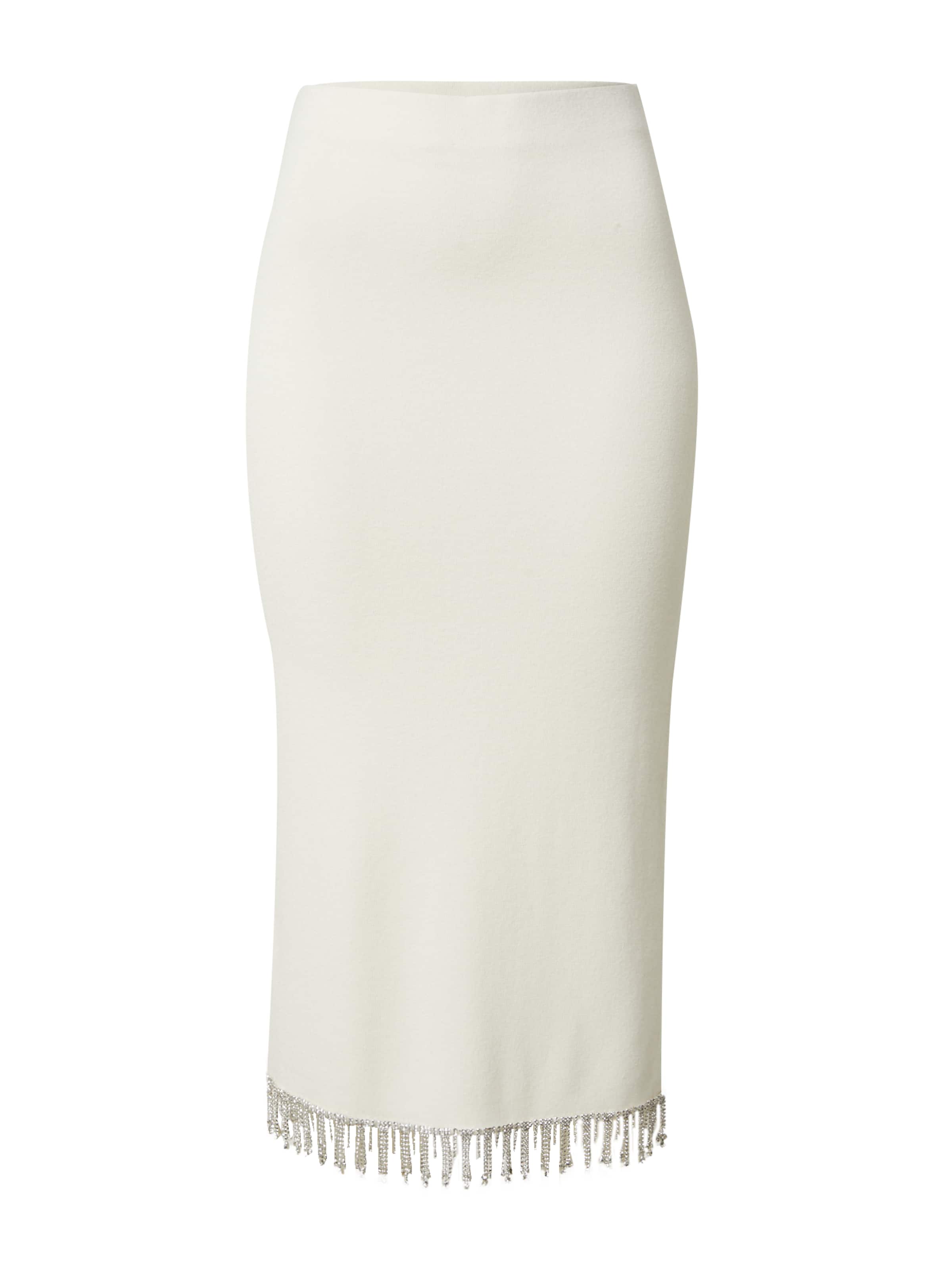 EDITED Rok &#x27;Anouk&#x27; in Wit: voorkant