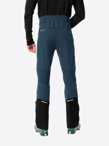 VAUDE Regular Outdoor Pants 'Larice IV' in Blue