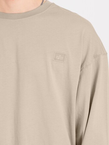 T-Shirt ALPHA INDUSTRIES en beige