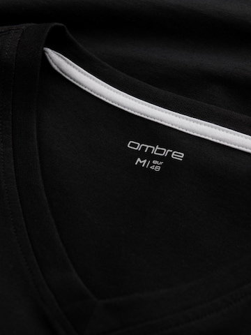 Ombre Shirt in Black