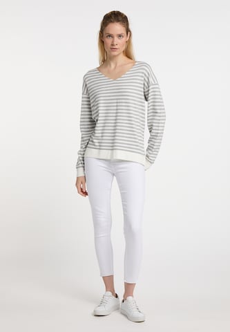 DreiMaster Maritim Sweater in White