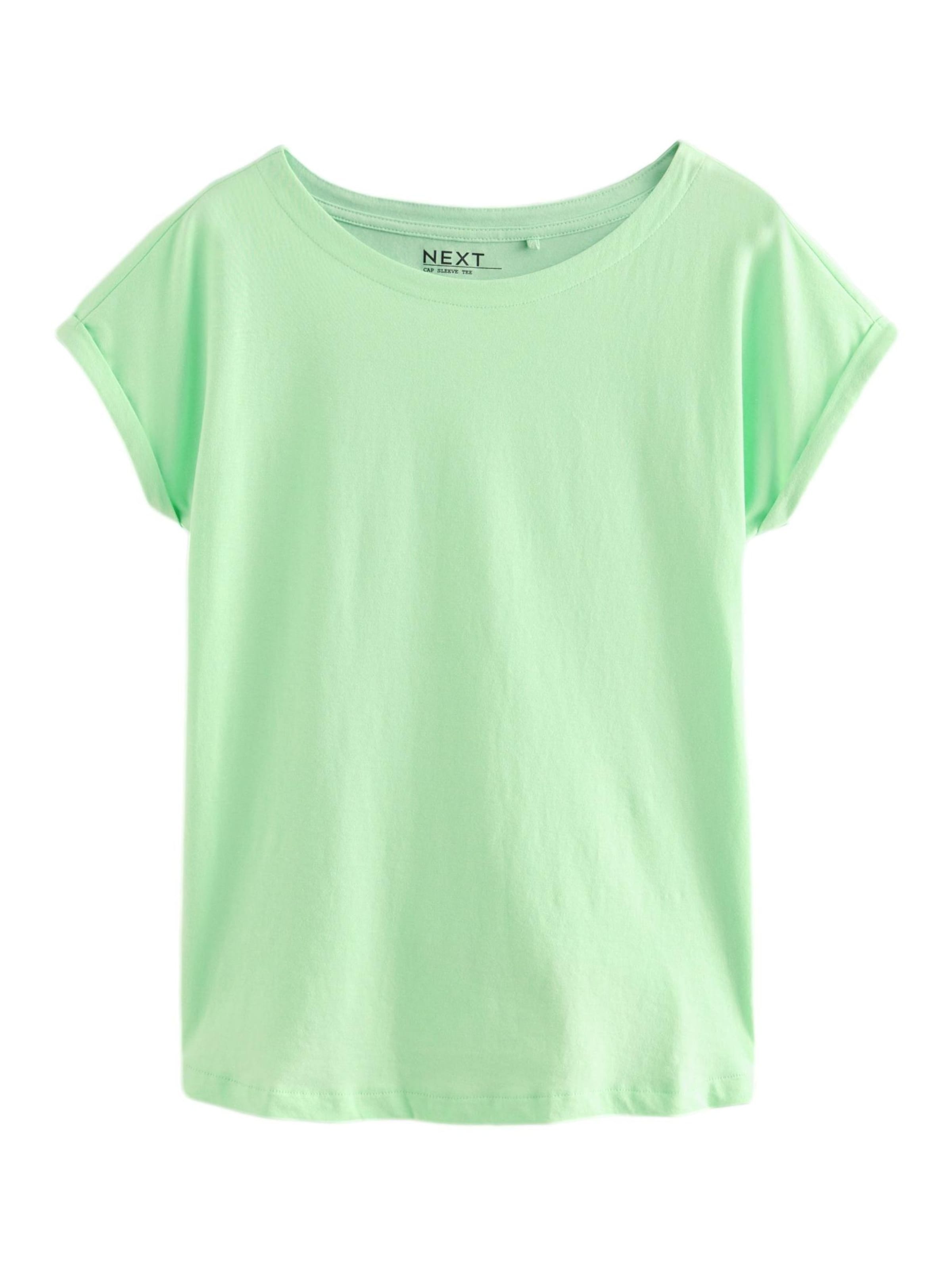 Next Koszulka w kolorze zielony: przód