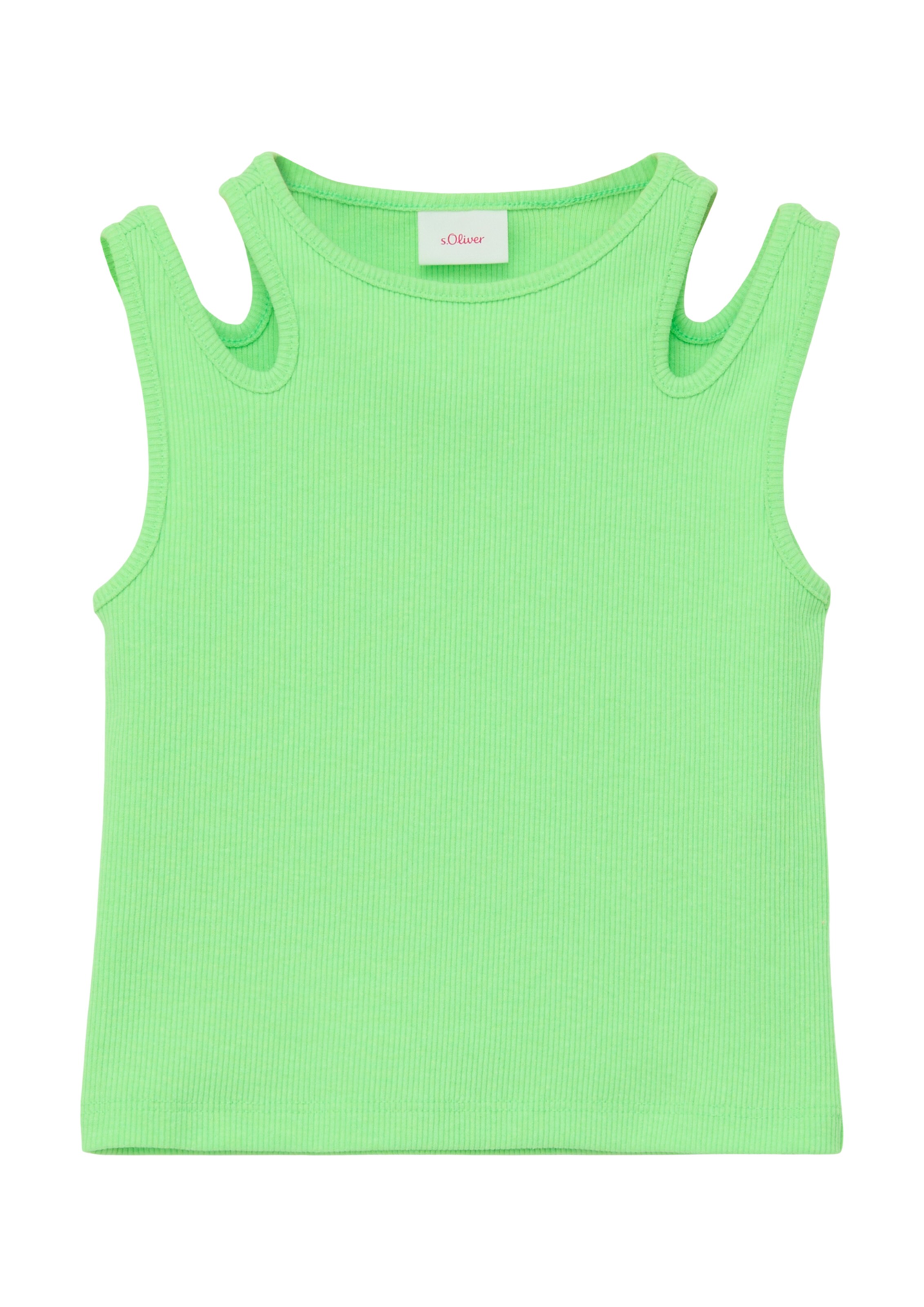 s.Oliver Топ в Зеленый: спереди