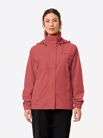 VAUDE Funktionsjacke 'Escape' in Rot: Vorderseite