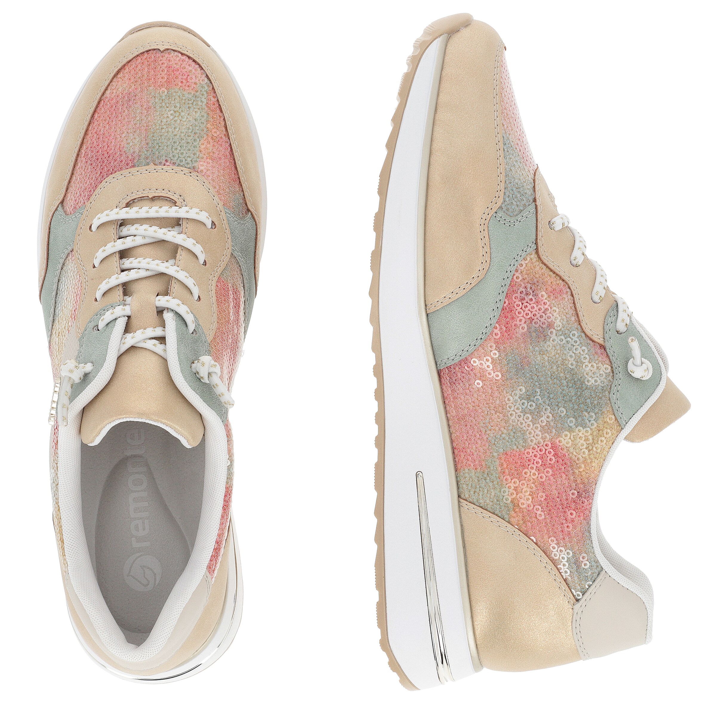 REMONTE Sneaker in Beige