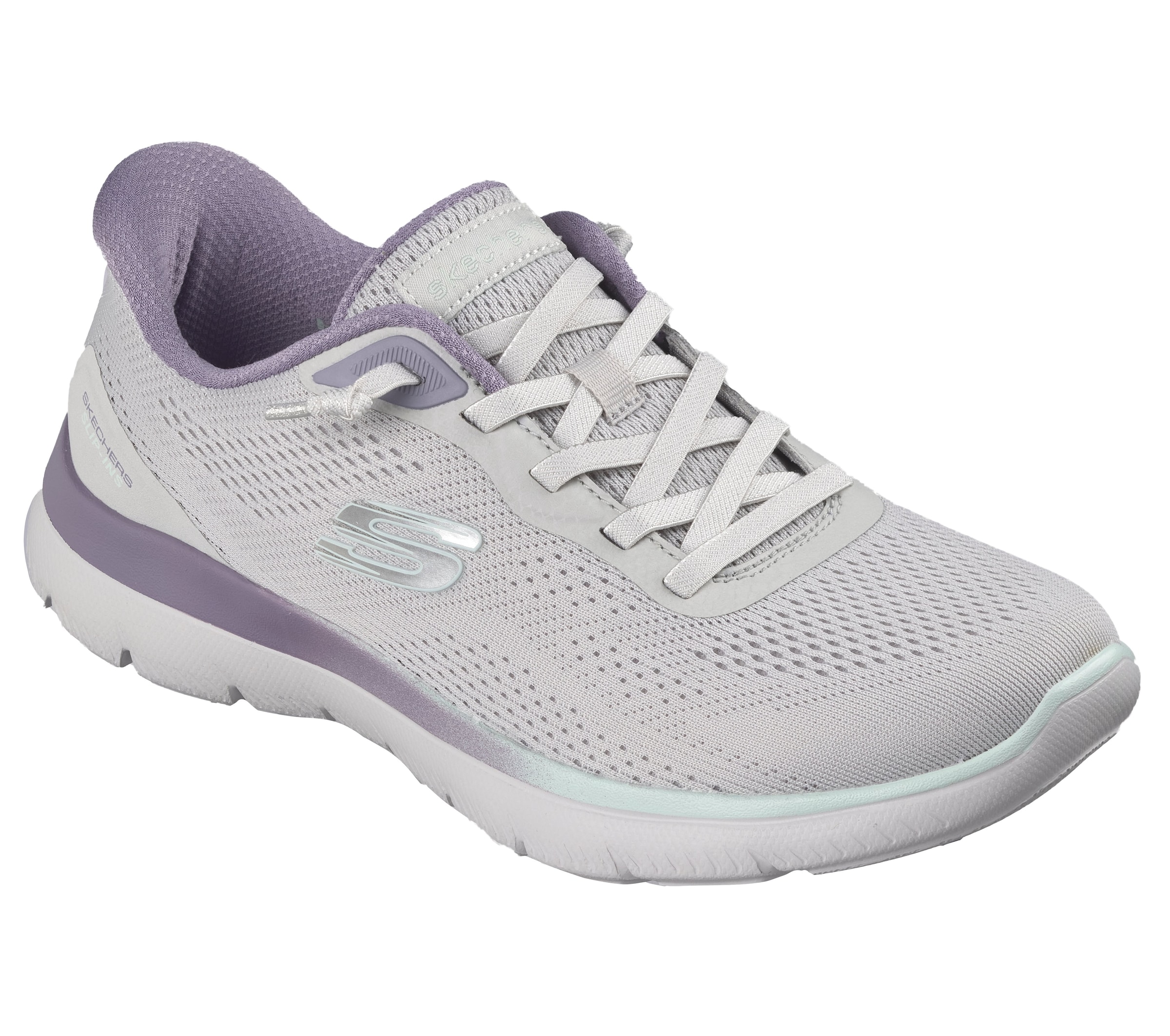 SKECHERS Slip On in Grau