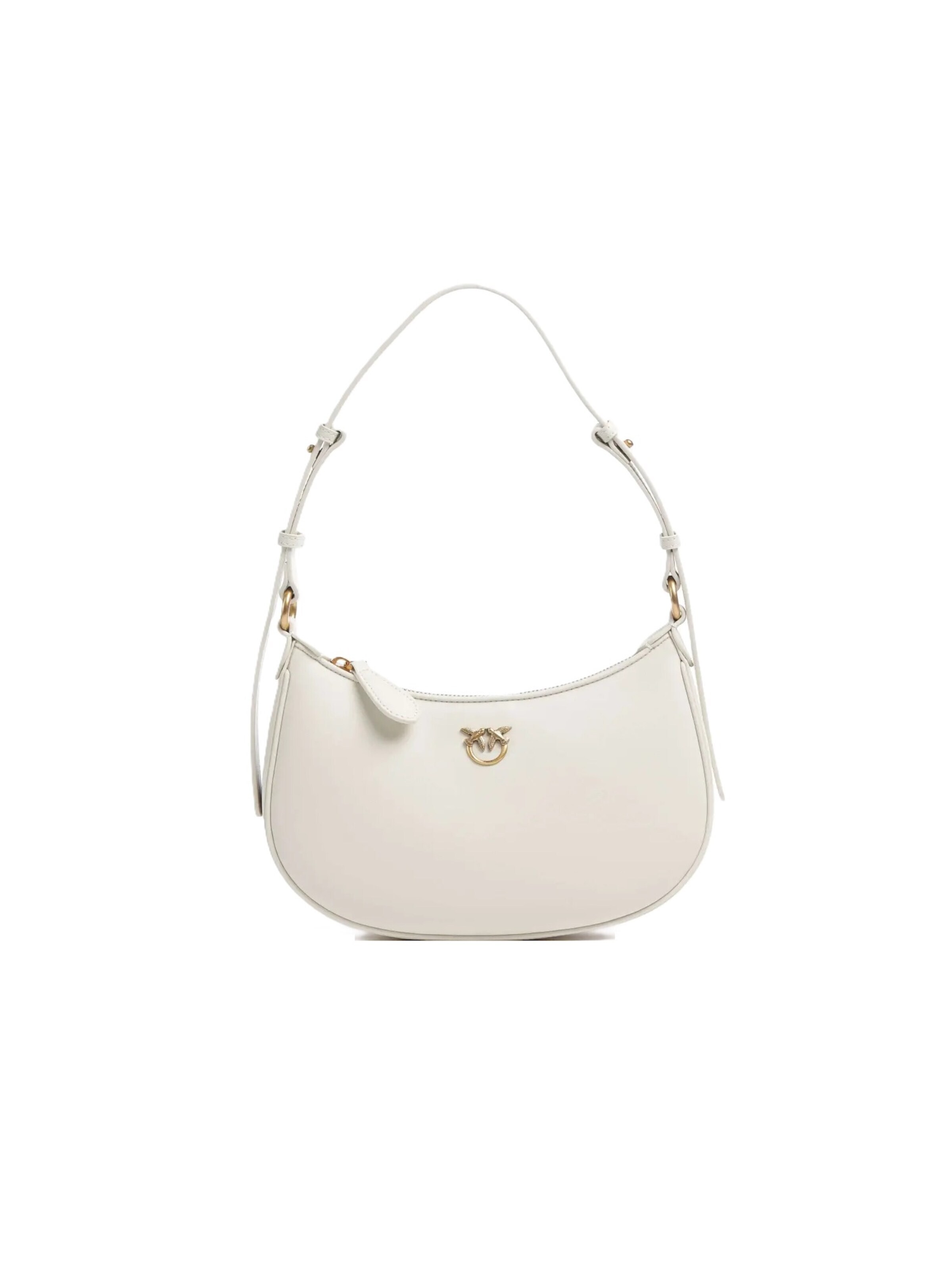 Borsa a spalla '102790 A0F1' di PINKO in beige: frontale