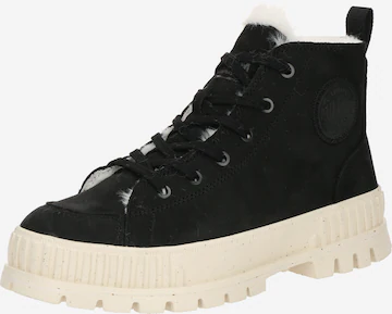 Bottines à lacets 'SHOCK' Palladium en noir : devant