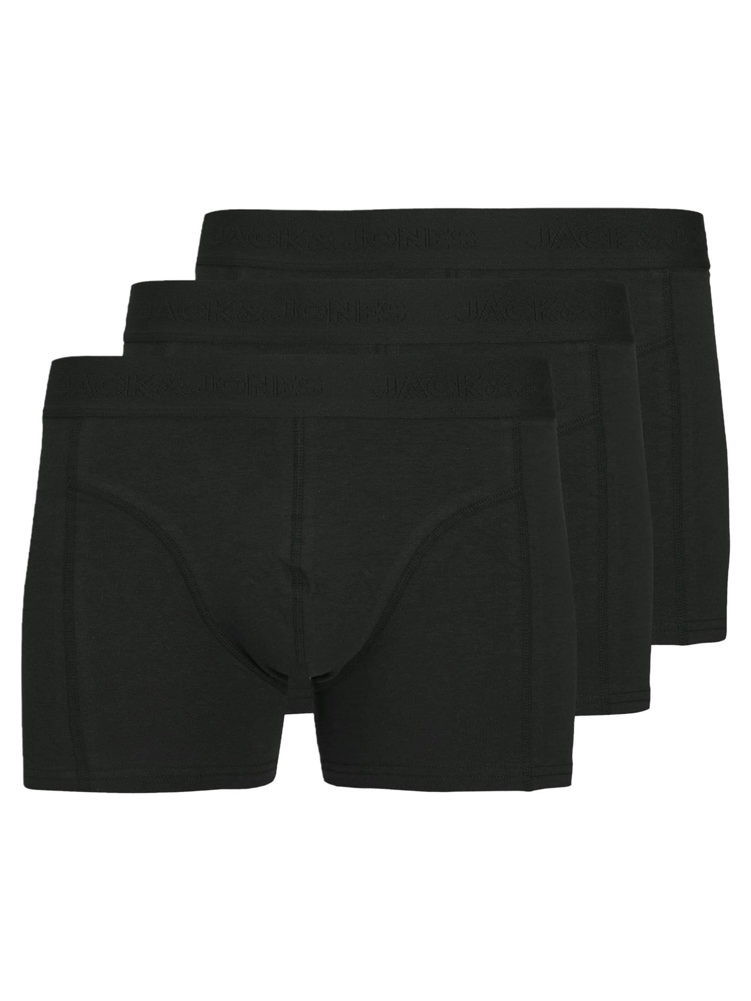JACK & JONES Boxer shorts 'Ordinary' in Black: front