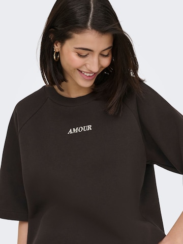 Felpa 'JDYOlivia' di JDY in marrone