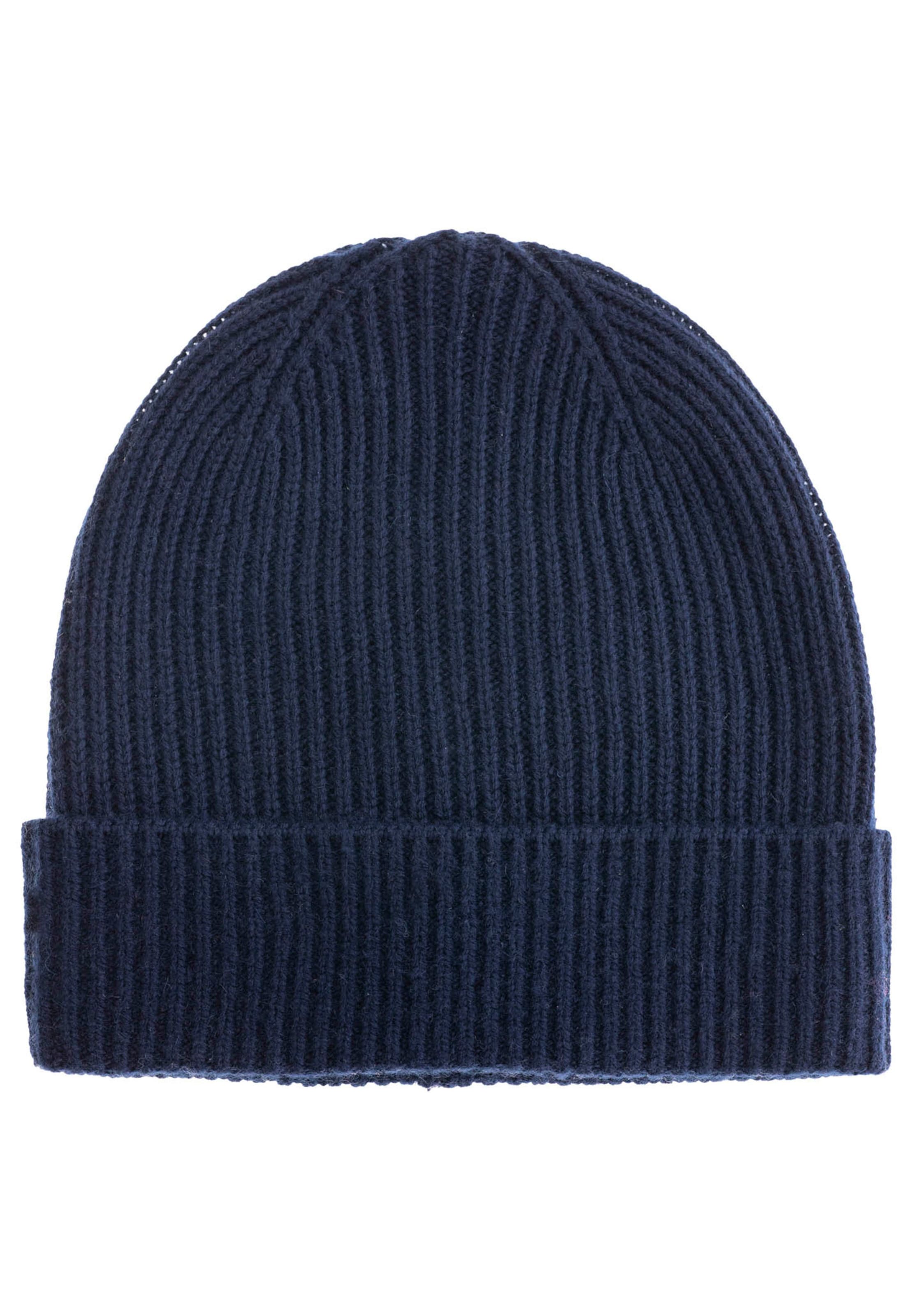 Zwillingsherz Muts in Blauw: voorkant