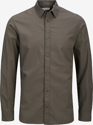 JACK & JONES Overhemd 'JJESummer' in Bruin: voorkant