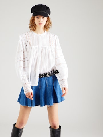 Peppercorn - Blusa 'Teodora' em branco