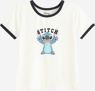 134 dydžio Marškinėliai 'LILO&STITCH' iš Cool Club, spalva – mėlyna / juoda / balta, Prekių apžvalga