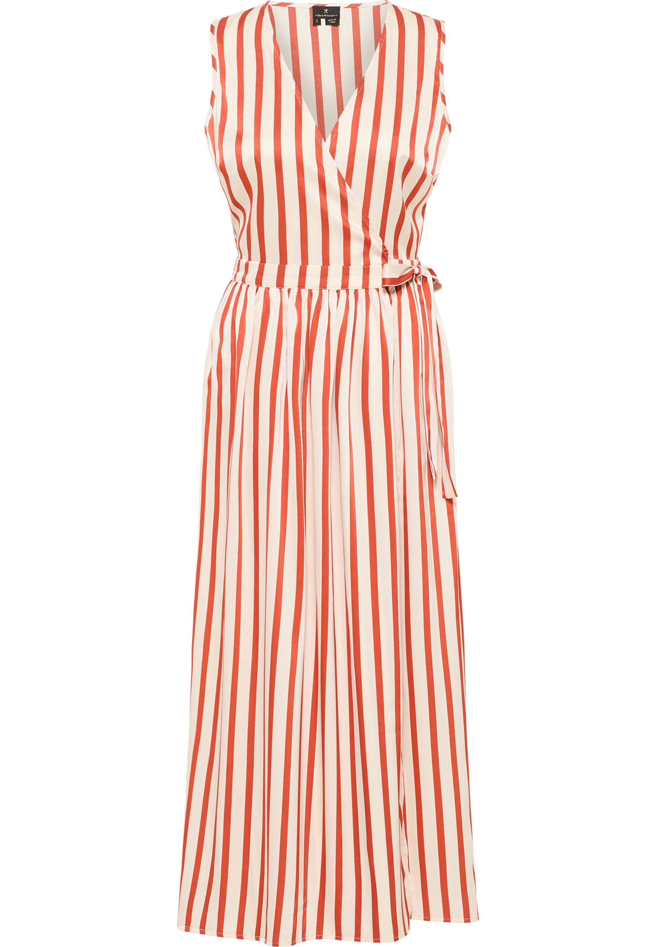 DreiMaster Klassik Kleid in Rot: Vorderseite