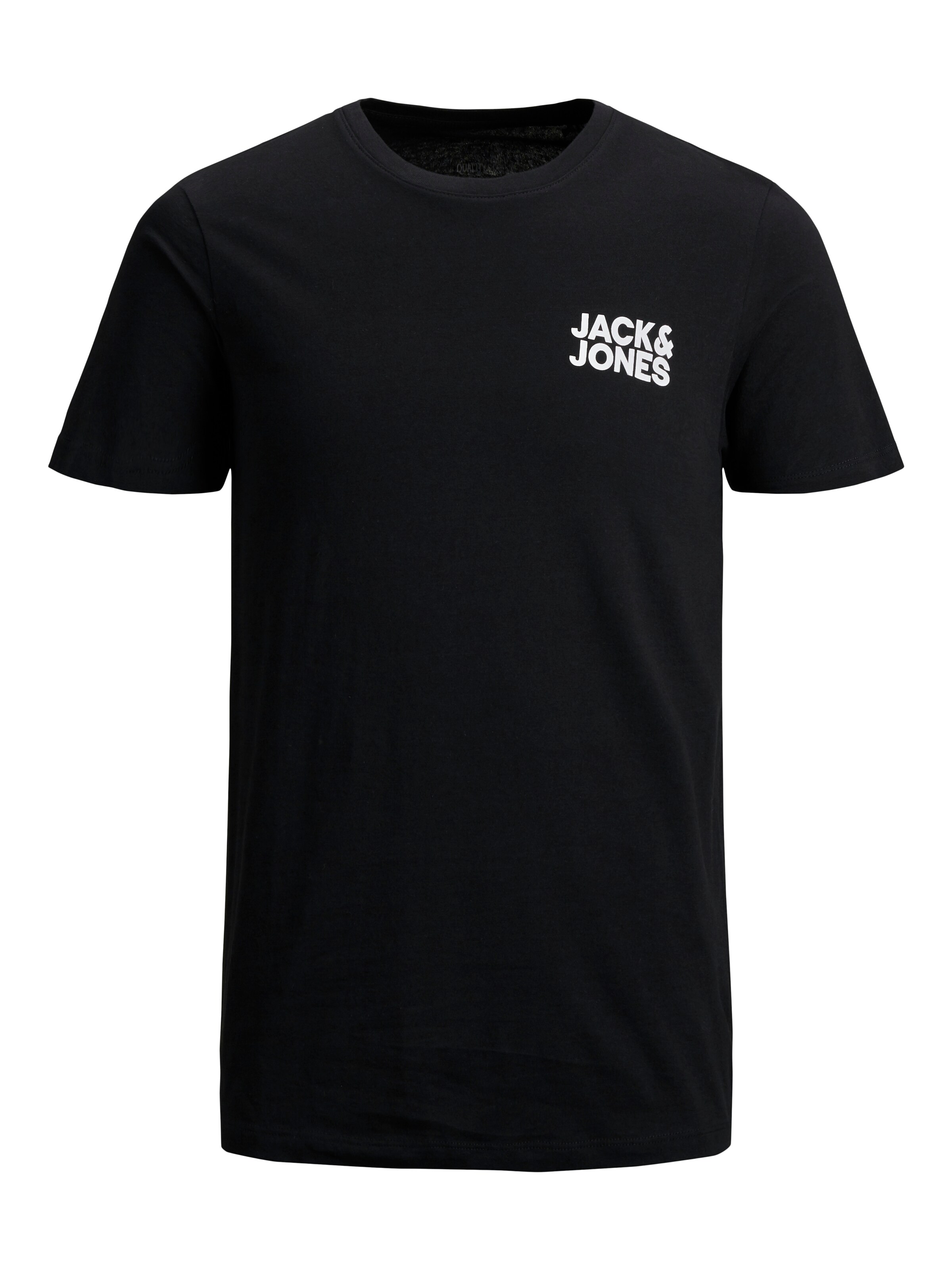 Jack & Jones Plus Shirt 'JJECorp' in Black: front