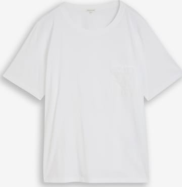 Tom Tailor Women +Majica - bijela boja: prednji dio