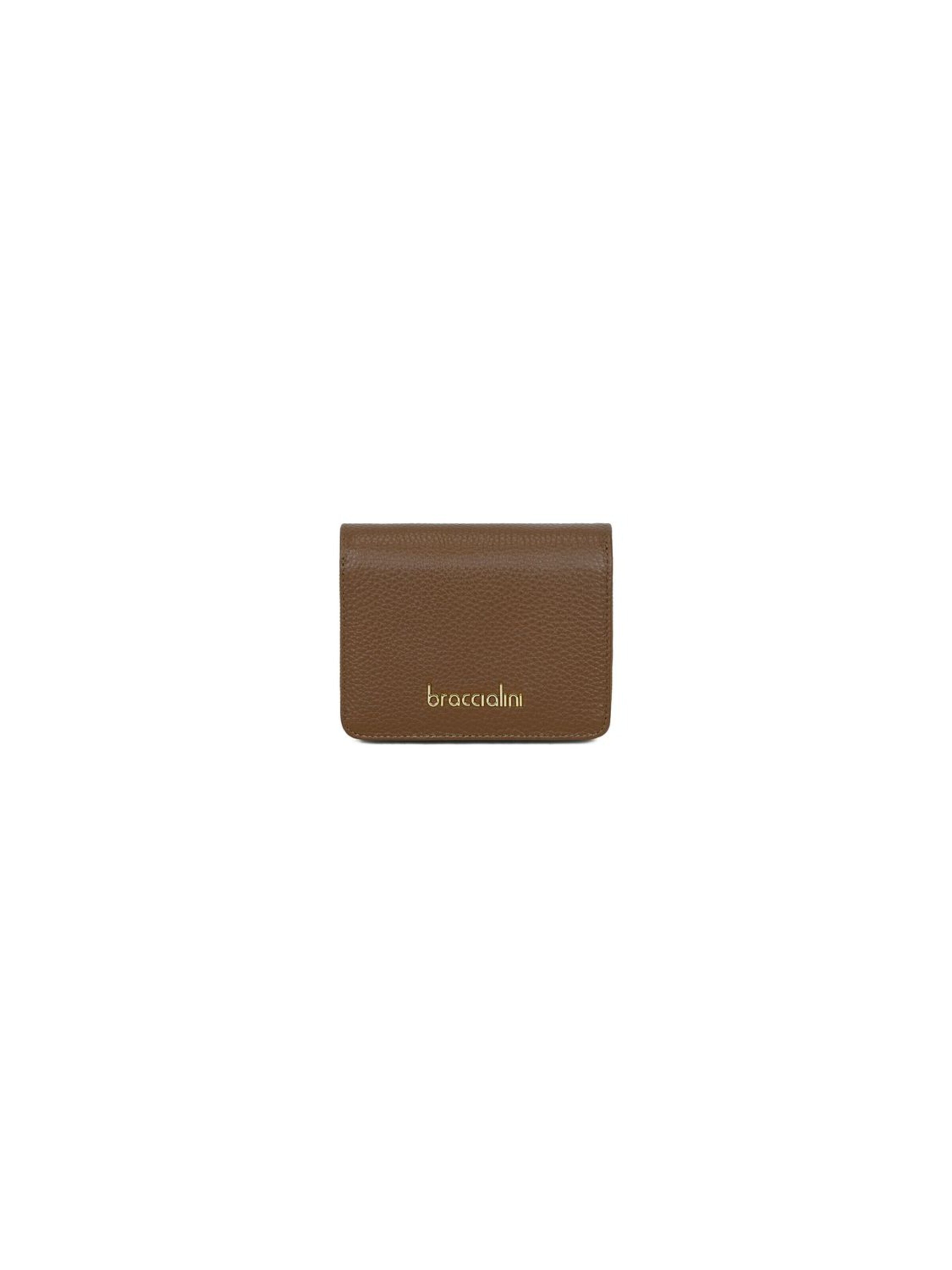 Braccialini - Cartera 'Basic' en marrón: frente