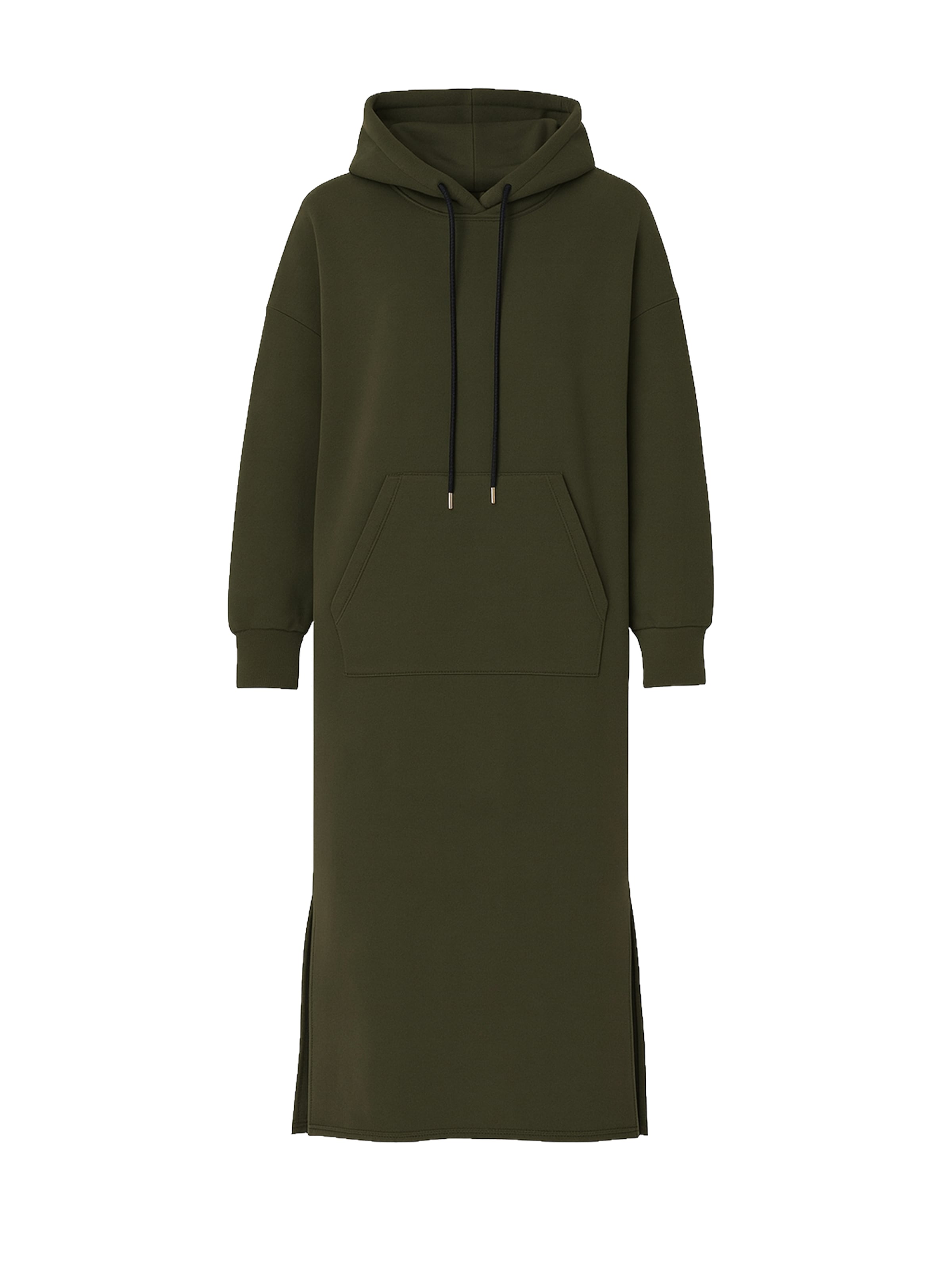 Elara Kleid in Grün: Vorderseite