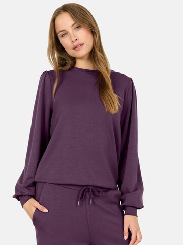 Soyaconcept Sweater ' BANU ' in Purple: front
