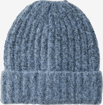 PIECES Beanie 'Pyron' in Blue: front