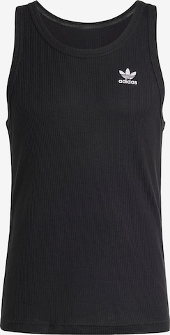 ADIDAS ORIGINALS Shirt 'Essentials' in Black: front