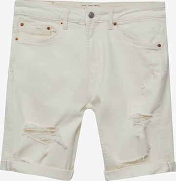 Pull&Bear Regular Shorts in Beige: predná strana