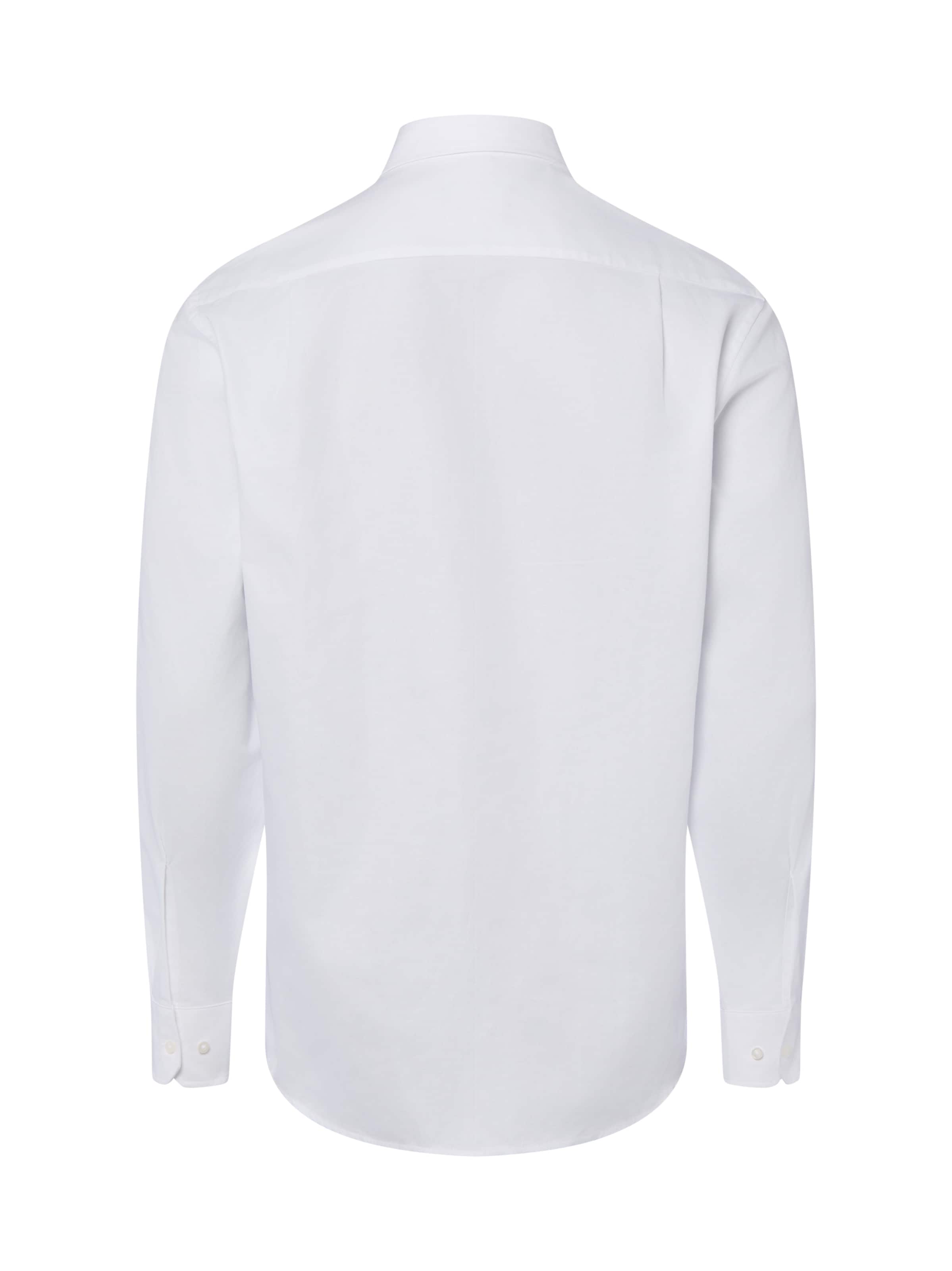 Coupe regular Chemise Nils Sundström en blanc