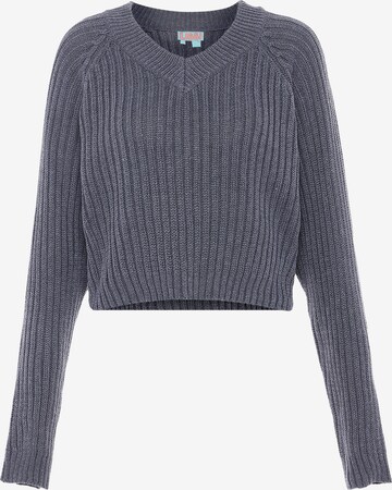 Libbi Sweater in Grey: front