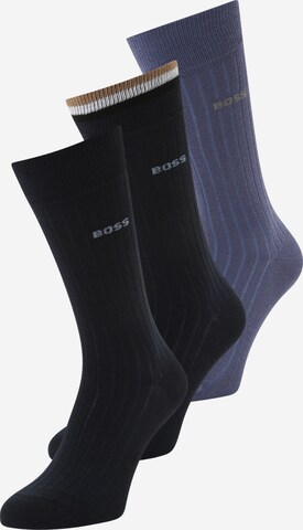 BOSS Sockor i blå: framsida