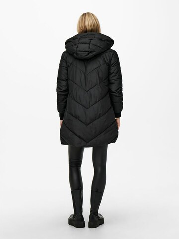 JDY Winter Coat 'Skylar' in Black