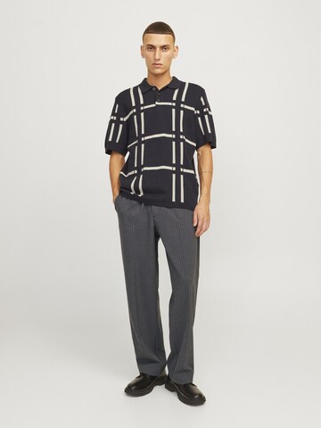 JACK & JONES Loosefit Bukser med fals i grå