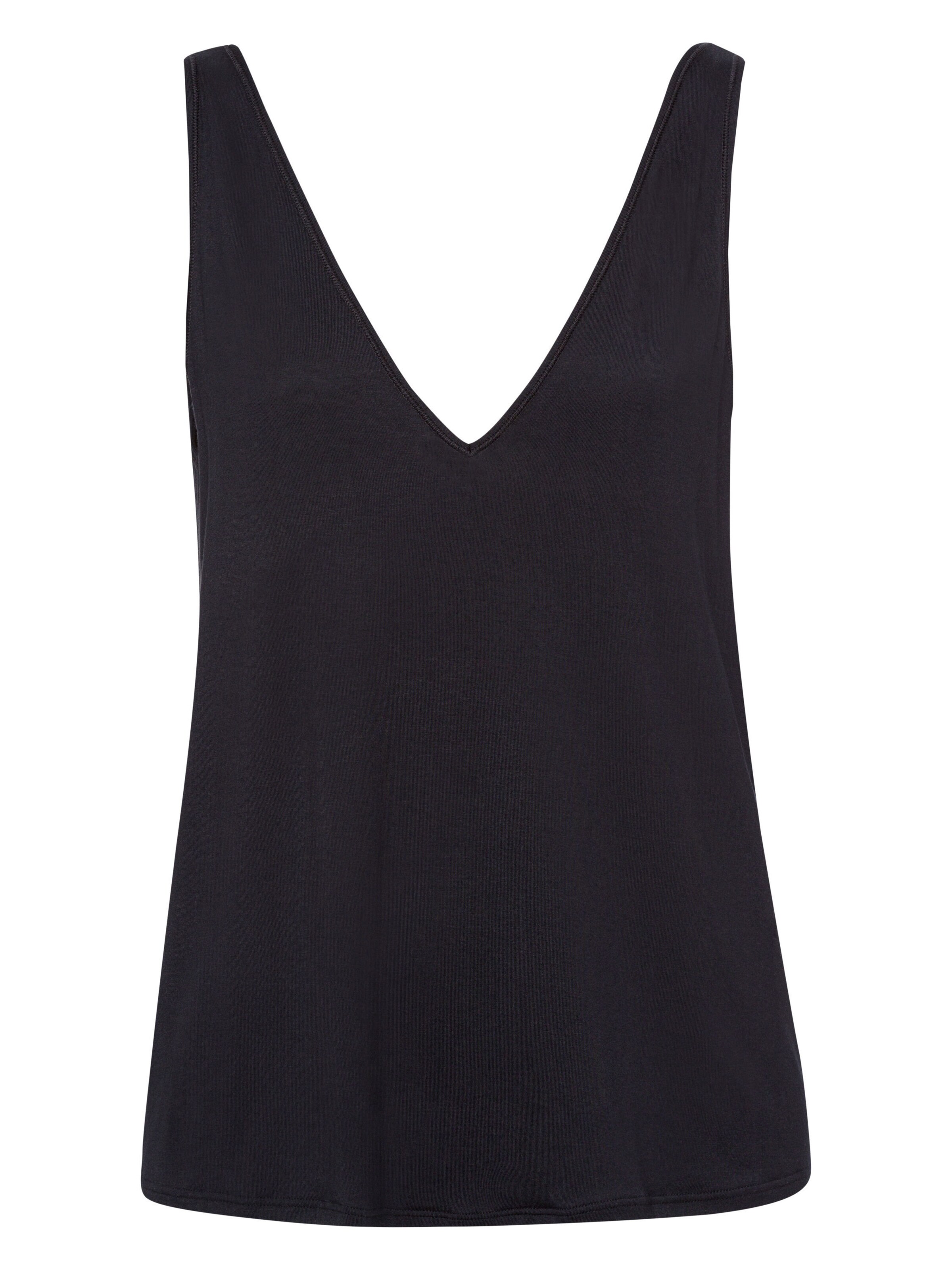 Myjama Top 'Caroline' in Zwart: voorkant