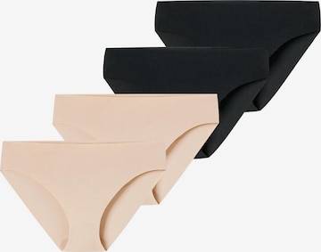 Slip ' Invisible Light ' SCHIESSER en beige : devant