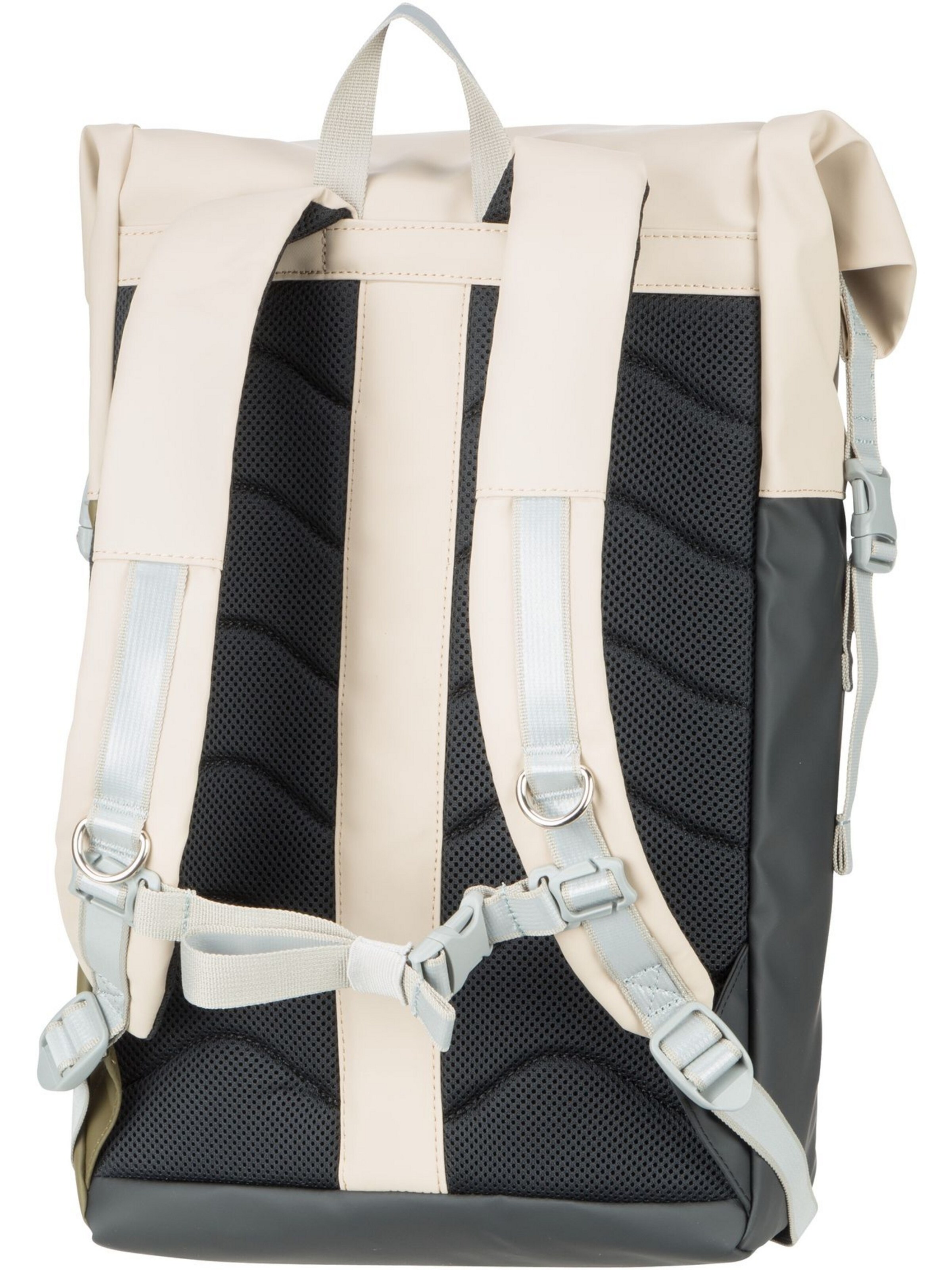 Frauen Taschen & Rucksäcke SANDQVIST Rucksack 'Konrad' in Creme, Oliv - KW54563 Frauen Taschen & Rucksäcke SANDQVIST Rucksack 'Konrad' in Creme, Oliv - KW54563