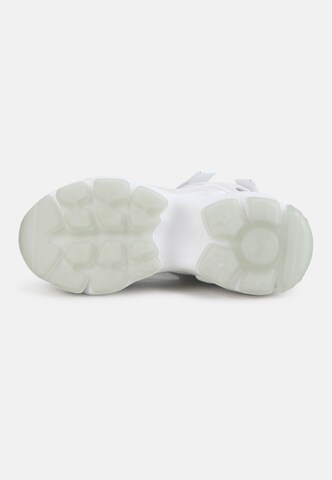 BUFFALO Sandal 'Binary 0' in White