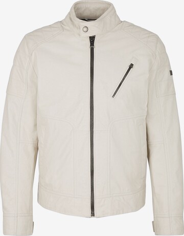 JOOP! Jeans Between-Season Jacket 'Lima' in White: front