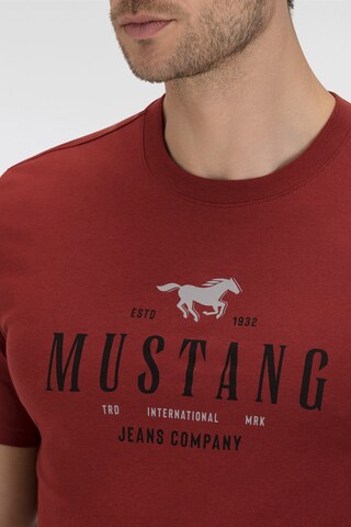 MUSTANG Shirt in Rot