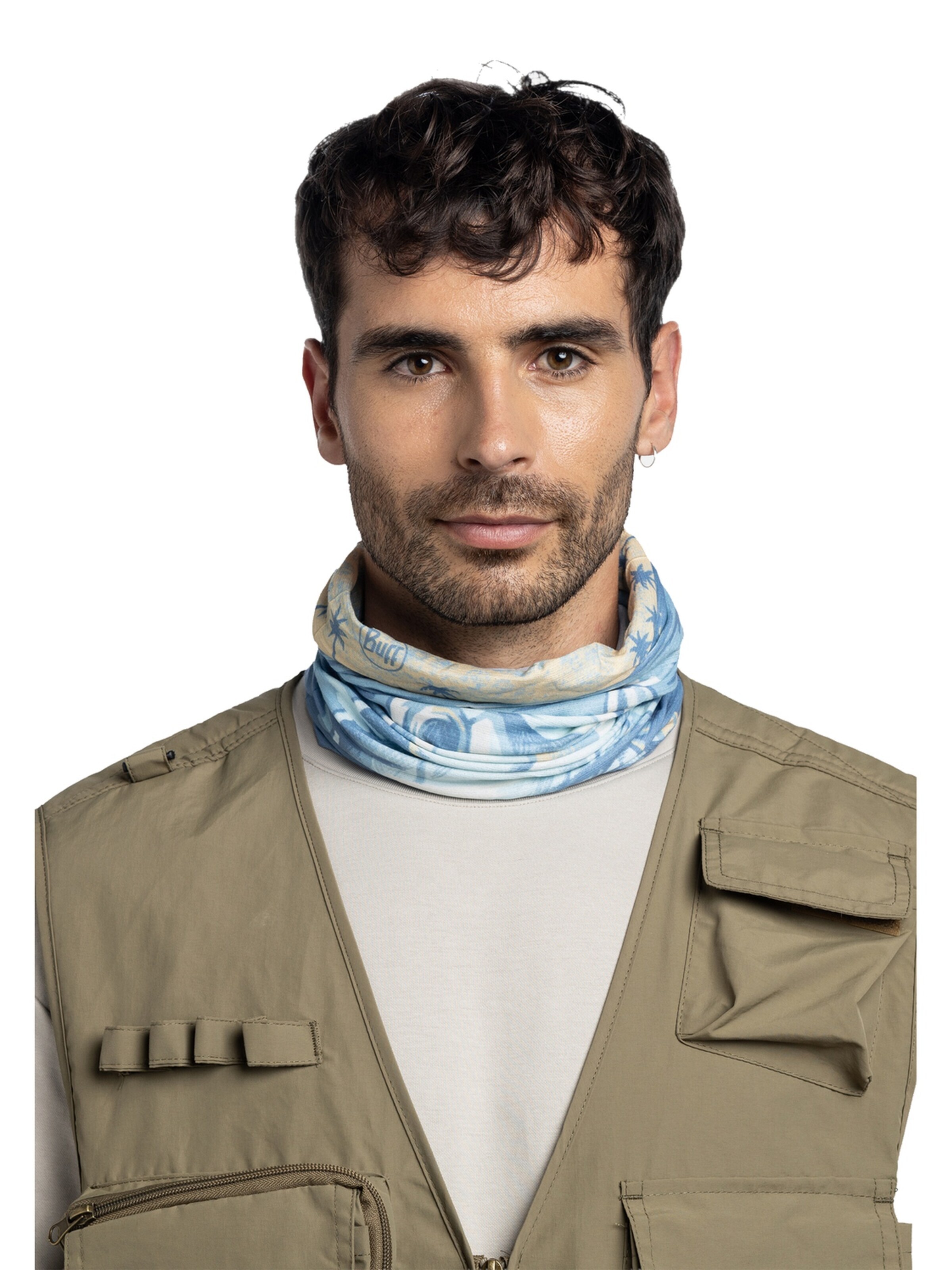 BUFF Sportschal‌‌‌‌‌‌‌‌ in Blau: Vorderseite