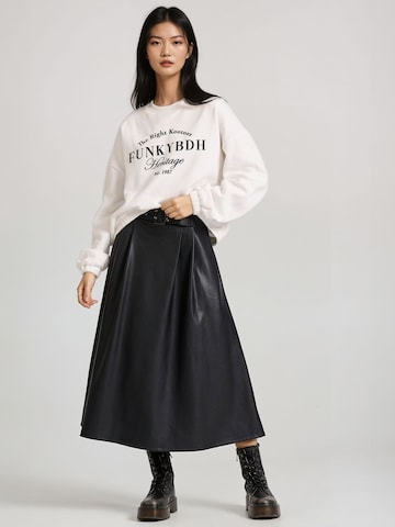 Funky Buddha Sweatshirt i hvid