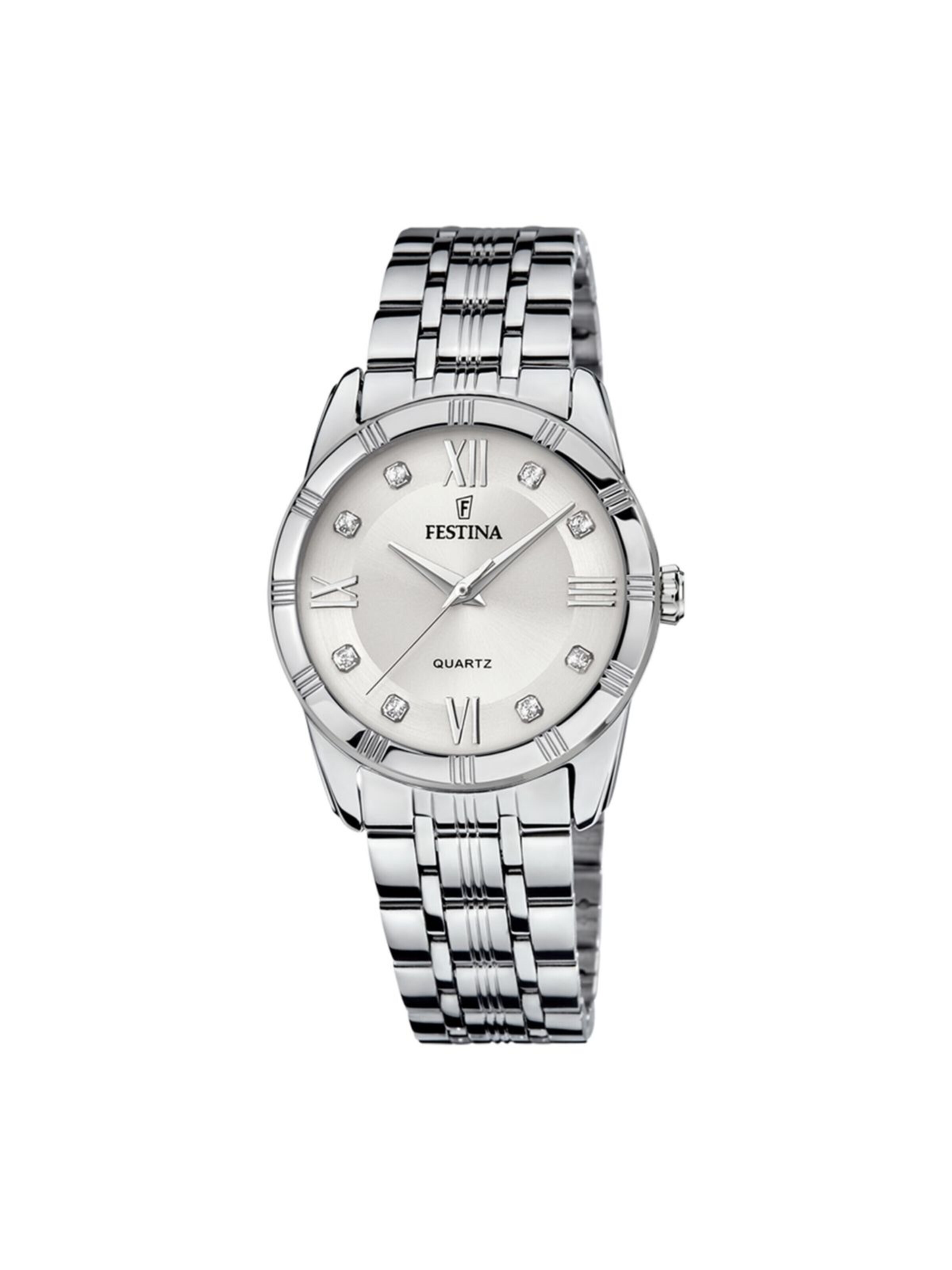 FESTINA Analoog horloge 'Mademoiselle' in Zilver: voorkant