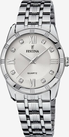 FESTINA Analoog horloge 'Mademoiselle' in Zilver: voorkant