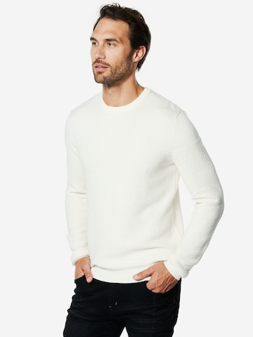 KOROSHI Sweter w kolorze biały