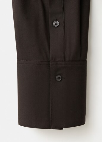 MANGO Blouse 'Aura' in Brown