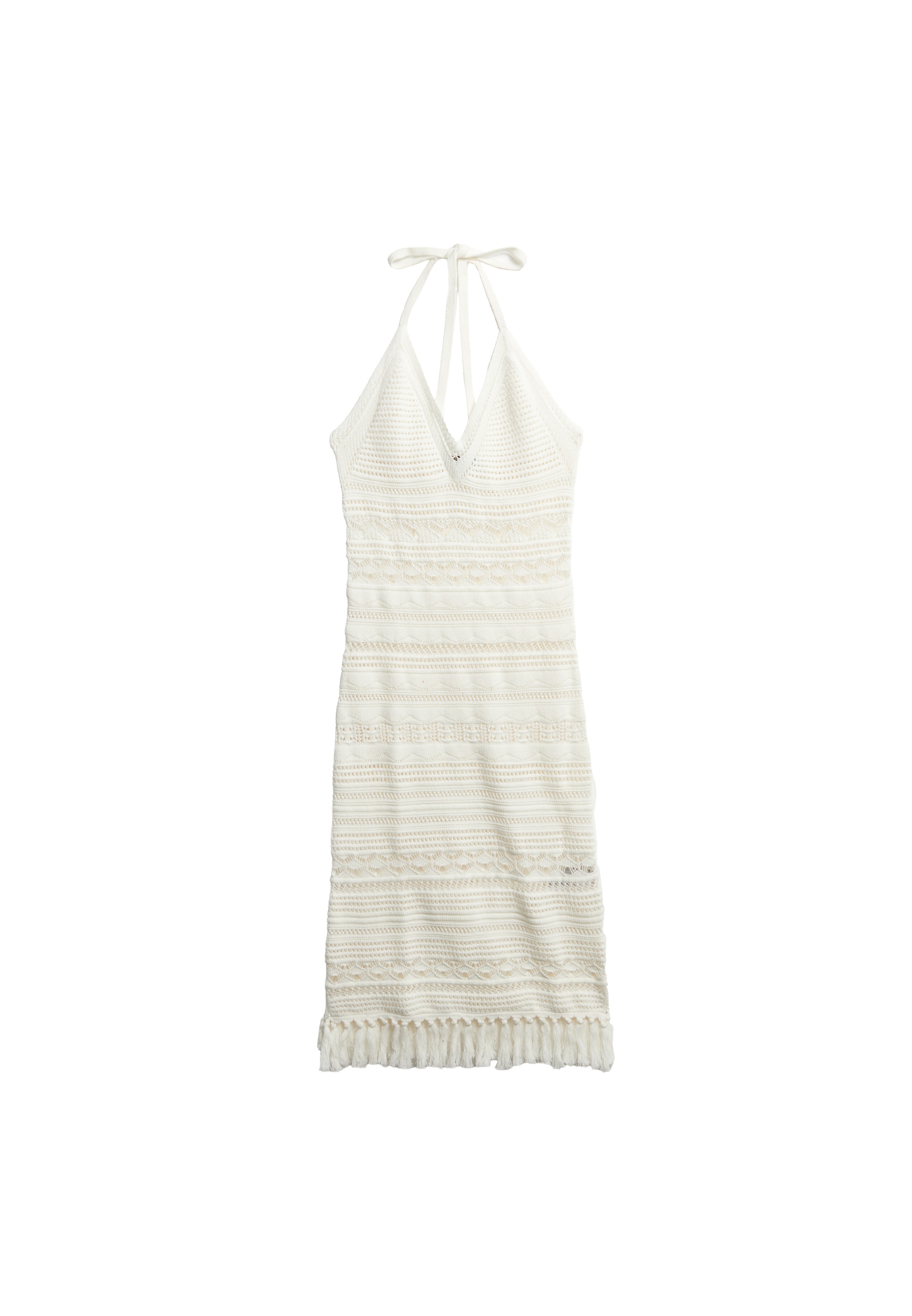 Robe Superdry en blanc : devant