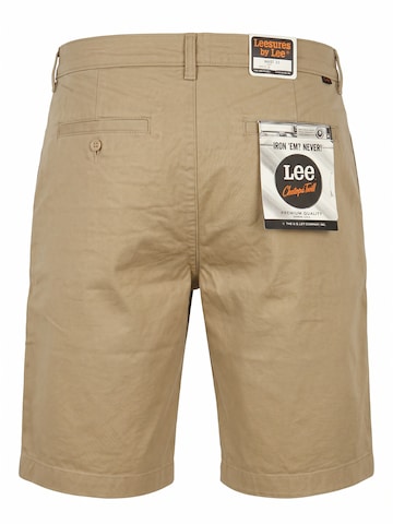 Regular Pantalon chino 'Regular Chino Short Clay' Lee en beige
